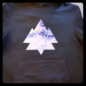 ❌SOLD OUT❌ Black Tri-Wolf Hoodie